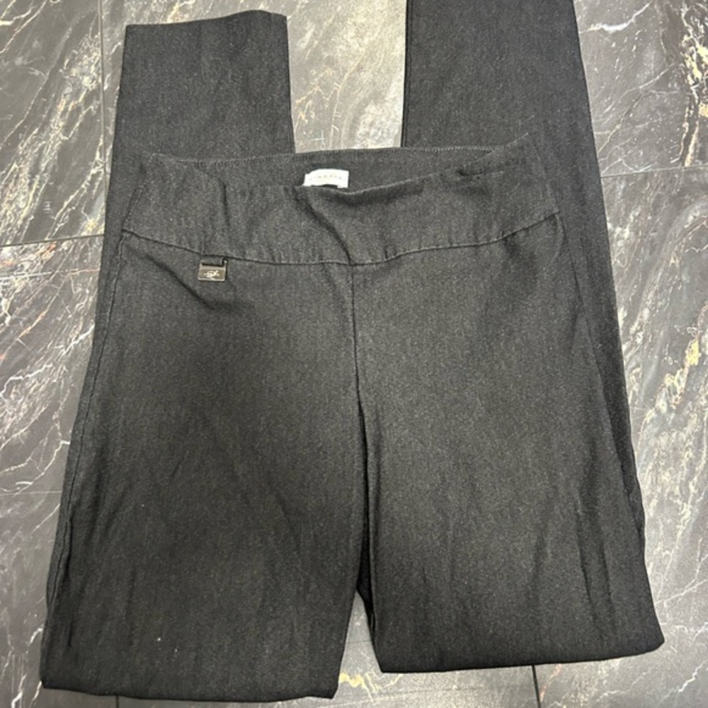 LISETTE dark grey Straight Leg Pants